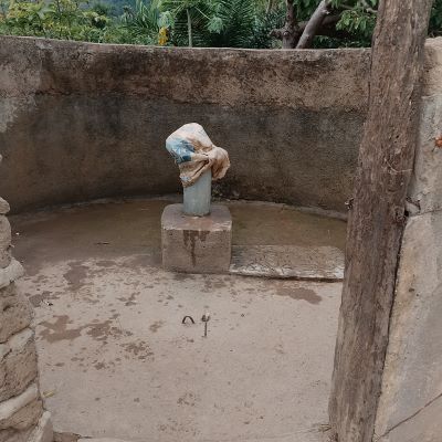 Community's broken-down well 