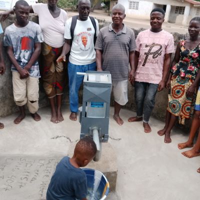 Clean water is now easily accessible 