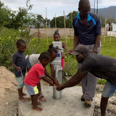 Working water!