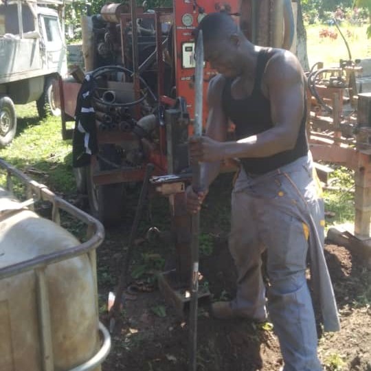 Working on the well