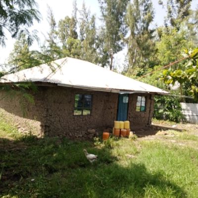 Villager's home in Kasaye community