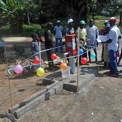 Tumu Town Celebration of safe water!
