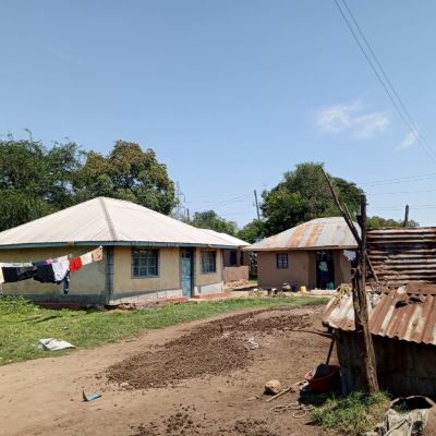 This is a view of Kobura Rabuor community