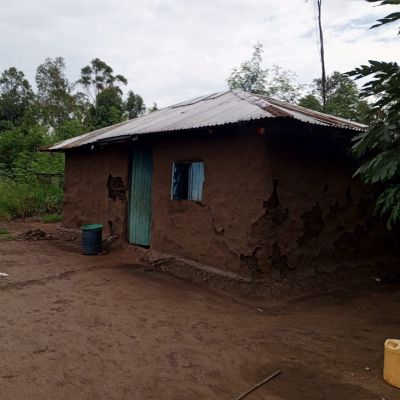 Villager's home in Kokungu village