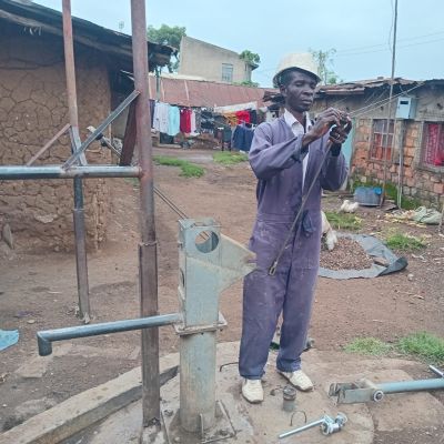 Man at work
