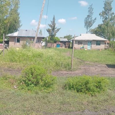 Villagers' homes in Kongao community