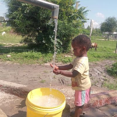 Blessed village kid