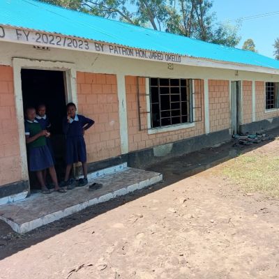 Korowe Primary School compound 