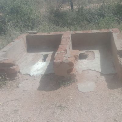 School's old latrines