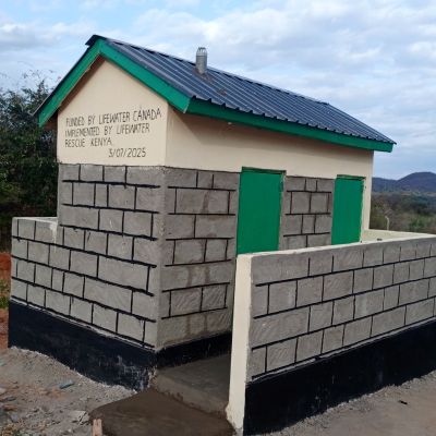 School's new latrine