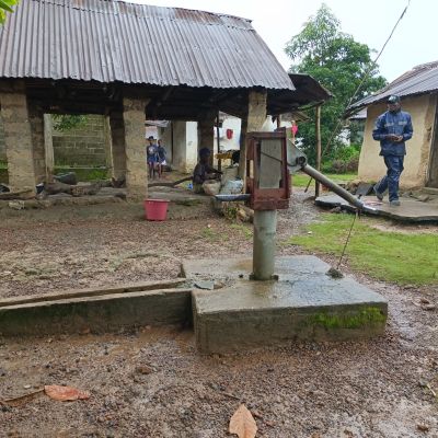 World Bank community well before rehabilitation