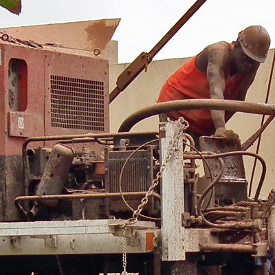 Old Diesel Power Unit, parts shipped to refurbish unit