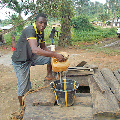 Contaminated Dug Well