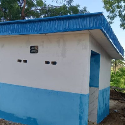 Completed washroom