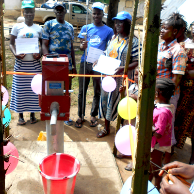 Newly Drilled Well