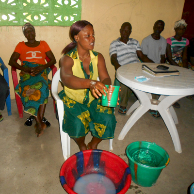 Hand Washing Demonstration 