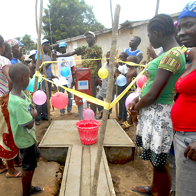 Newly Drilled Well