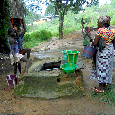 Old Contaminated Water Source