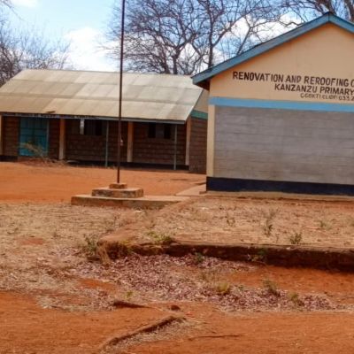 A view of Kanzanzu Primary School compound 