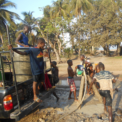 Children excited to see how this all works!