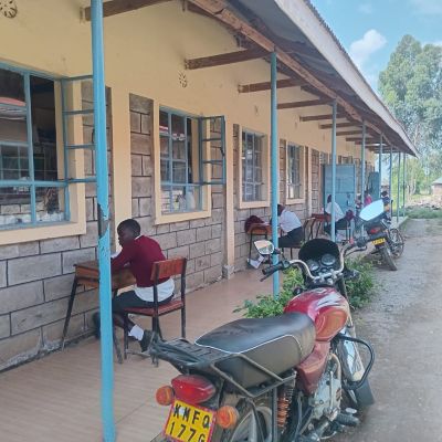 A view of Ombaka Secondary School