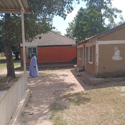 Villagers' homes in St. Johannes Legion Maria community
