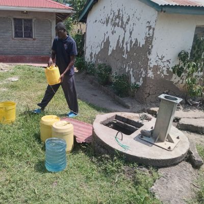 Community's alternative source of water 