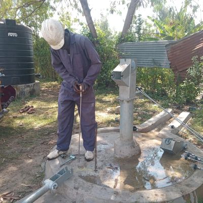 Man at work
