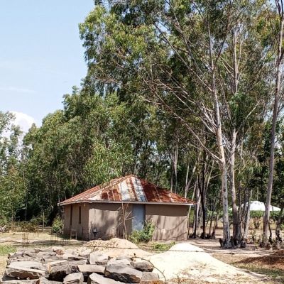 A villager's home in Sungu Kajirani Mwema community