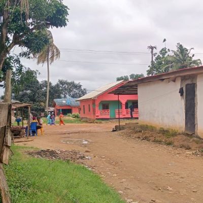 A view of Chicken Farm community
