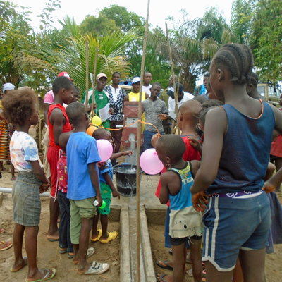 New Well pumping safe water!