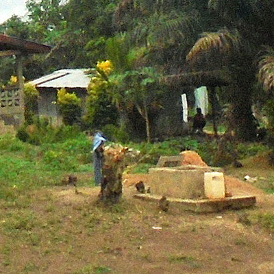 Old Water source-open and exposed