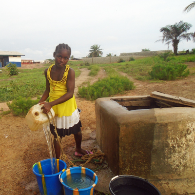 Old contaminated well