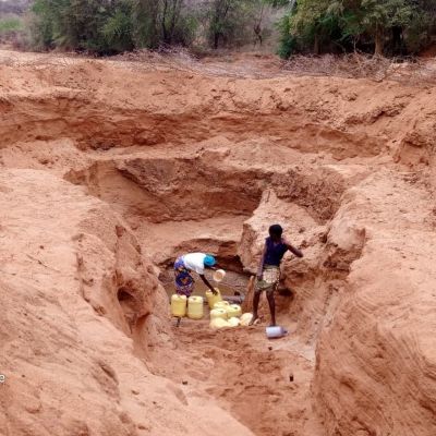 Community's alternative source of water 