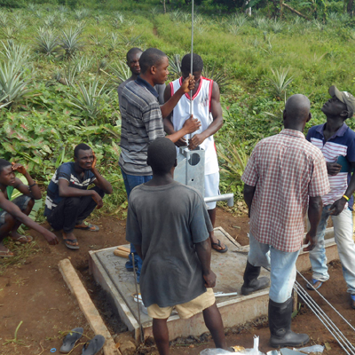 Installing the Hand Pump