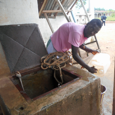 Old Hand dug well