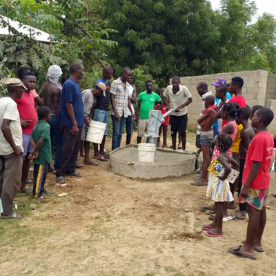 New Well for Grand Bassin, Bas catier