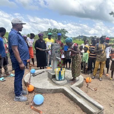 Blessed to access clean drinking water