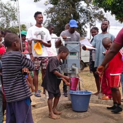 Clean water is accessible