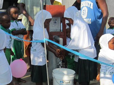 Children at New Well