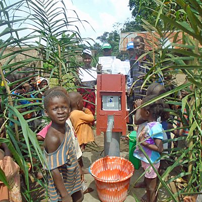Newly Installed Village Well