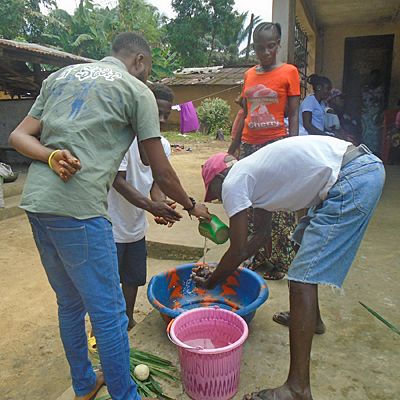 Handwashing practice