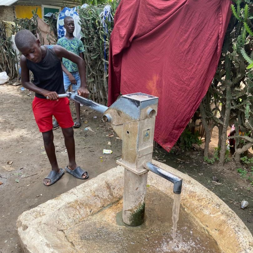 Flowing water once again