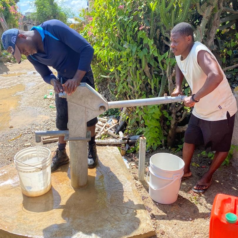 Water flowing once again