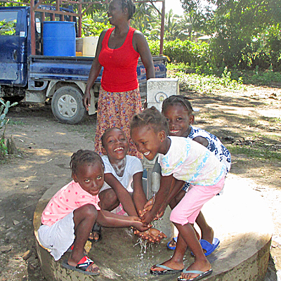 New village well