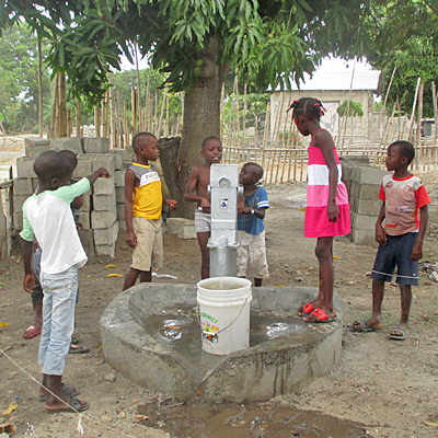Drawing Daily drinking water for family