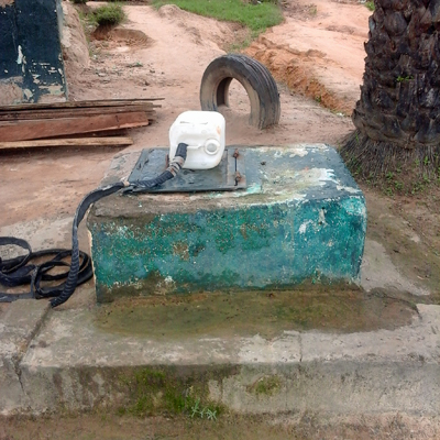 Old dug well