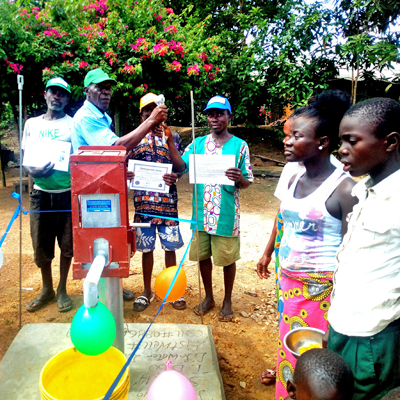 Dedication Service for New Well