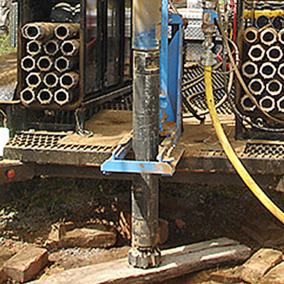 Close up of Hammer drill