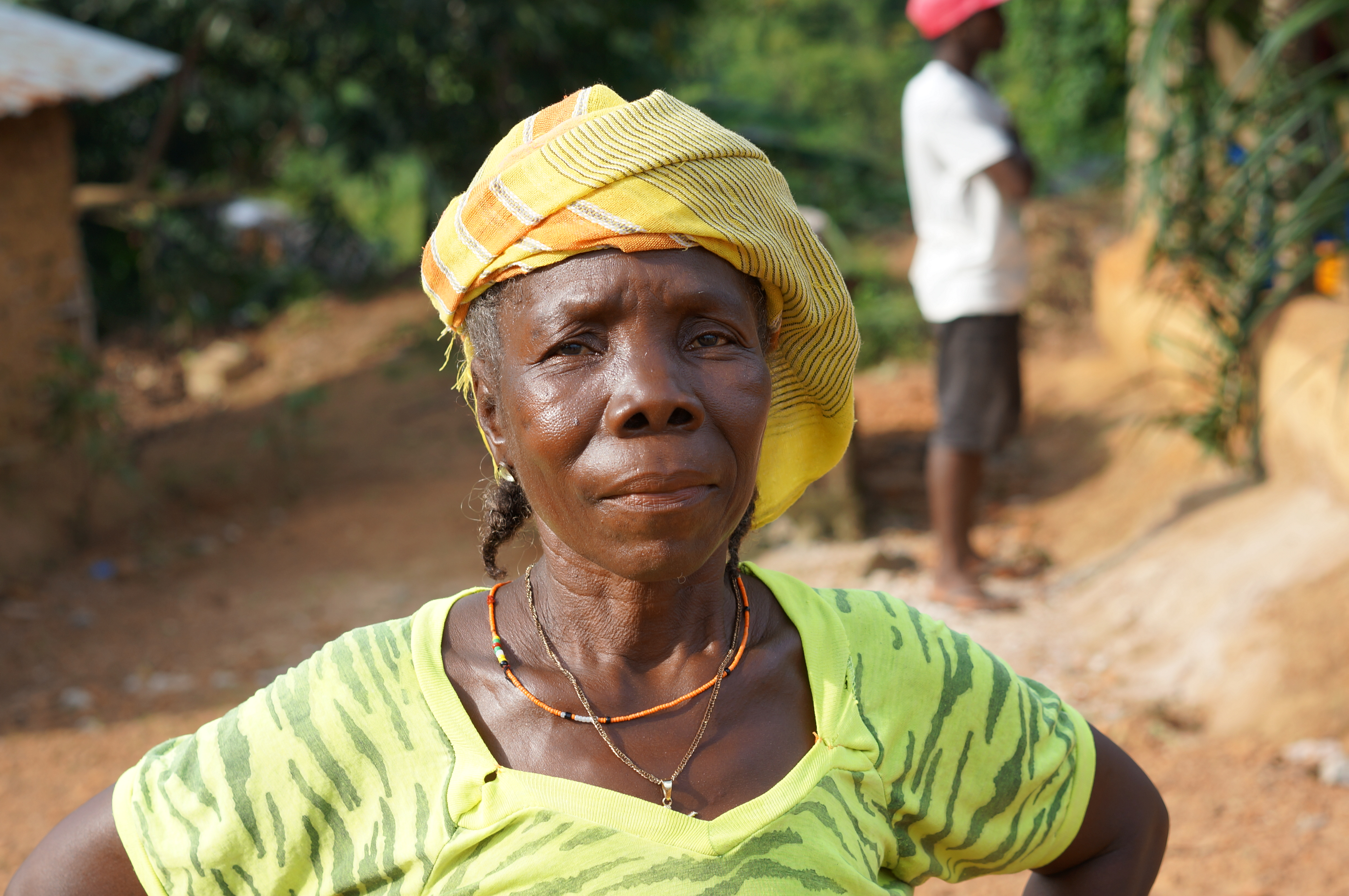 Widdow working hard to improve her life